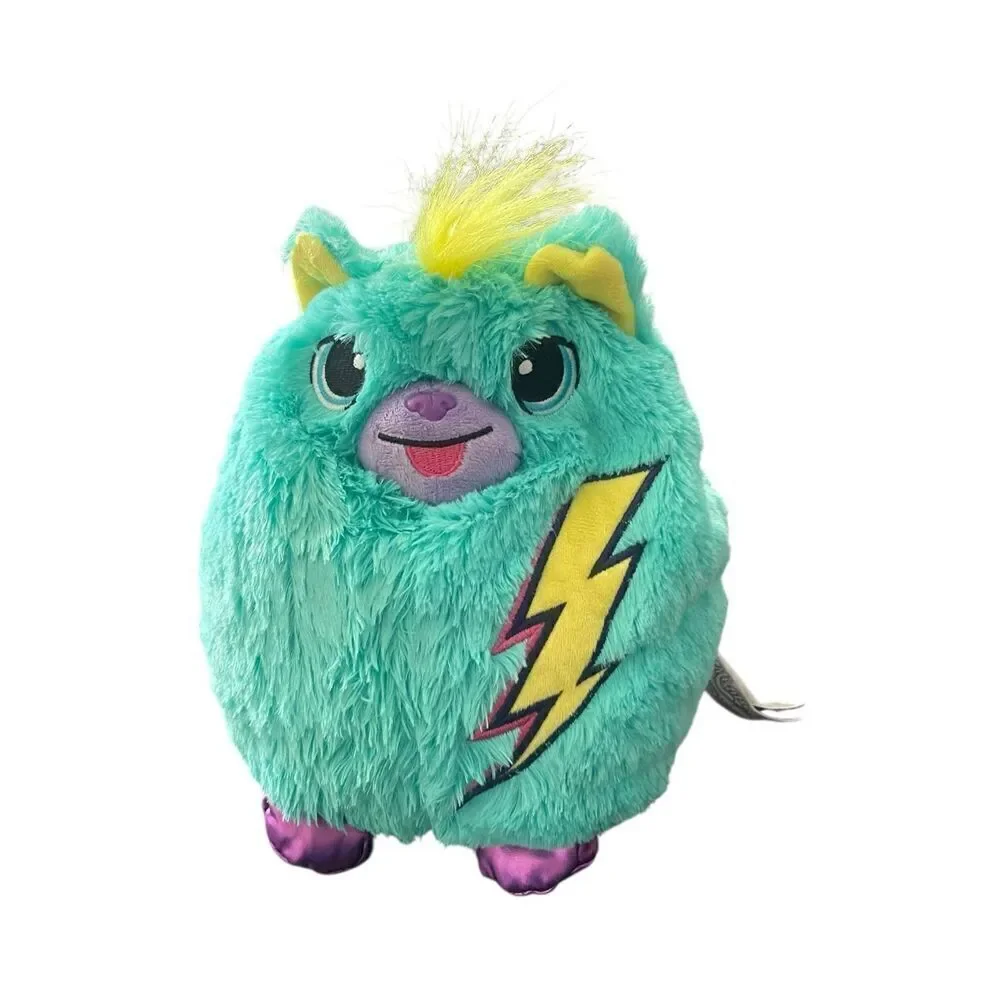 Misfittens Kids Blue Purple Collectible Bolt Series 3 Wild Cat Kitty Plushie OS
